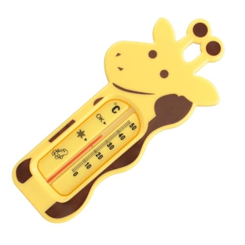 ULDIGI Badethermometer Cartoon Form Bade und Raumthermometer aus Langlebigem für Kleinkinder Sicherer Wasserspielzeug für Badewanne Integrierter Bruchsicherer Temperatursensor Gelb ULDIGI Badethermometer Cartoon Form Bade und Raumthermometer aus Langlebigem für Kleinkinder Sicherer Wasserspielzeug für Badewanne Integrierter Bruchsicherer Temperatursensor Gelb von ULDIGI