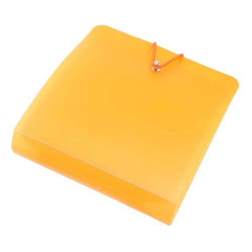ULDIGI CD Organizer Aufbewahrungsbox für Scheiben Orange Stoßfestes PP Material Platzsparend mit Knopfverschluss Schutz vor Staub Kratzern und Stößen für Reise und Zuhause ULDIGI CD Organizer Aufbewahrungsbox für Scheiben Orange Stoßfestes PP Material Platzsparend mit Knopfverschluss Schutz vor Staub Kratzern und Stößen für Reise und Zuhause von ULDIGI