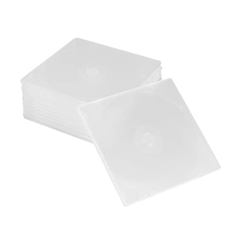 ULDIGI Cd-aufbewahrungsbox Transparente Cd-verpackung Cd-Halter Für Medien-Video-aufbewahrung Tragbare Größe Für Täglichen Gebrauch Separates Design Für Schnelles Auffinden von ULDIGI