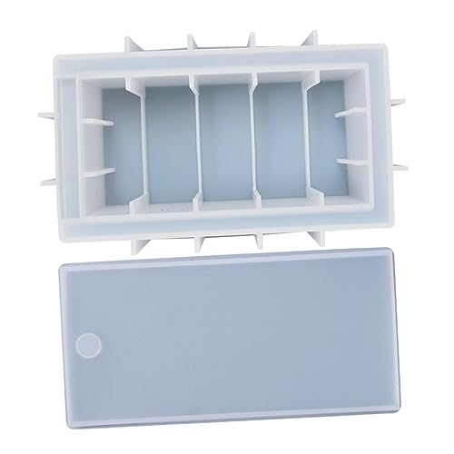 ULDIGI DIY Silikonform Aufbewahrungsbox Bastelform für Epoxidharz Rechteckige Silikonform zum Selbermachen von Aufbewahrungsboxen Leicht zu Reinigen Dekorativ und Vielseitig Verwendbar von ULDIGI