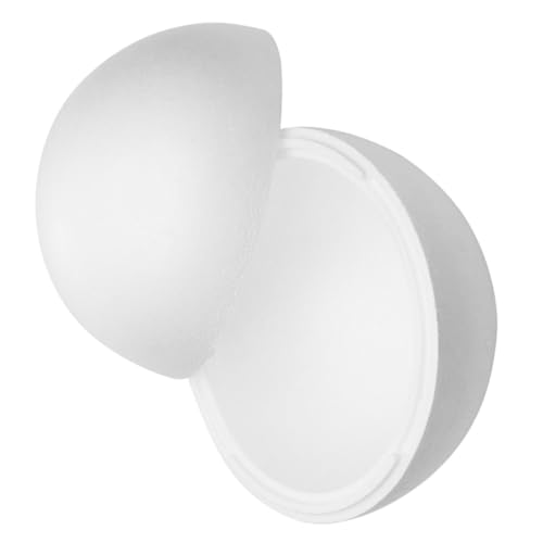 ULDIGI DIY Styropor Hohlkugel Glatte Schaumstoffkugel für Bastelprojekte und Dekoration für Hochzeiten Schulprojekte und Handarbeiten ULDIGI DIY Styropor Hohlkugel Glatte Schaumstoffkugel für Bastelprojekte und Dekoration für Hochzeiten Schulprojekte und Handarbeiten von ULDIGI