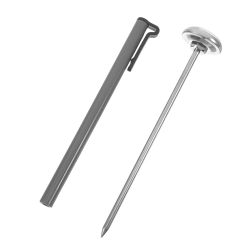 ULDIGI Edelstahl Küchen Thermometer mit Sonde Präzises Lebensmittel und Milchthermometer Hitzebeständig Vielseitig für Kaffee Backen Temperaturbereich C Schnelle Messung ULDIGI Edelstahl Küchen Thermometer mit Sonde Präzises Lebensmittel und Milchthermometer Hitzebeständig Vielseitig für Kaffee Backen Temperaturbereich C Schnelle Messung von ULDIGI