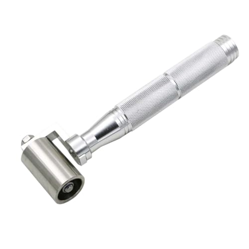 ULDIGI Edelstahl Pressrolle mit Lager Langlebiges Metall Nahtroller Werkzeug für Tapeten Geeignet für Dicke Vlies und Folien Tapeten Rutschfestes DIY Wanddekorationswerkzeug ULDIGI Edelstahl Pressrolle mit Lager Langlebiges Metall Nahtroller Werkzeug für Tapeten Geeignet für Dicke Vlies und Folien Tapeten Rutschfestes DIY Wanddekorationswerkzeug von ULDIGI