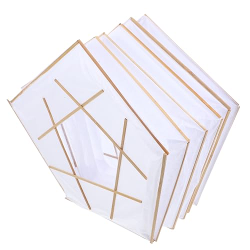 ULDIGI Faltbarer Papierlampenschirm Quadratisch Handgefertigter Eleganter Lampionschirm aus Hochwertigem Papier Leicht zu Verstauen für Party Festivaldekorationen ULDIGI Faltbarer Papierlampenschirm Quadratisch Handgefertigter Eleganter Lampionschirm aus Hochwertigem Papier Leicht zu Verstauen für Party Festivaldekorationen von ULDIGI