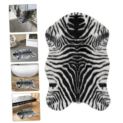ULDIGI Fischförmiges Zebra Muster Bodenpolster rutschfest Weicher Teppich Fußmatte Vielseitig für Wohnzimmer Badezimmer Flur Eingangsbereich Geeignet ULDIGI Fischförmiges Zebra Muster Bodenpolster rutschfest Weicher Teppich Fußmatte Vielseitig für Wohnzimmer Badezimmer Flur Eingangsbereich Geeignet von ULDIGI