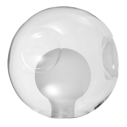 ULDIGI Glas Doppelwandige Lampenschirm Kugelförmig Staubschutz Hitzebeständig Fassung Ersatz Lampenabdeckung für Wandlampe Wohnzimmer Pendelleuchte Cremefarben ULDIGI Glas Doppelwandige Lampenschirm Kugelförmig Staubschutz Hitzebeständig Fassung Ersatz Lampenabdeckung für Wandlampe Wohnzimmer Pendelleuchte Cremefarben von ULDIGI