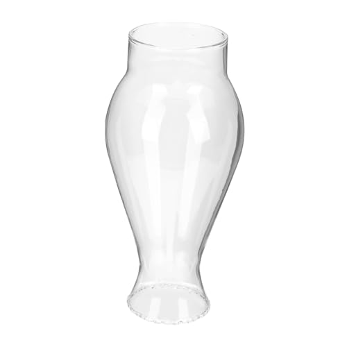 ULDIGI Glas Lampenschirm Ersatzkamin für Öllampen Retro Stil Weiches Licht Outdoor Camping Wohnraum Dekoration Hitzebeständig und Augenschonend von ULDIGI