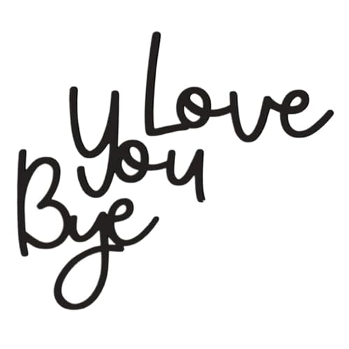 ULDIGI Handgefertigtes Holzschild Love You Bye Rustikale Wanddekoration aus Stabilem Kiefernholz Boho-design Einfache Montage Künstlerisches Wohnaccessoire für Schlafzimmer und Wohnzimmer ULDIGI Handgefertigtes Holzschild Love You Bye Rustikale Wanddekoration aus Stabilem Kiefernholz Boho-design Einfache Montage Künstlerisches Wohnaccessoire für Schlafzimmer und Wohnzimmer von ULDIGI