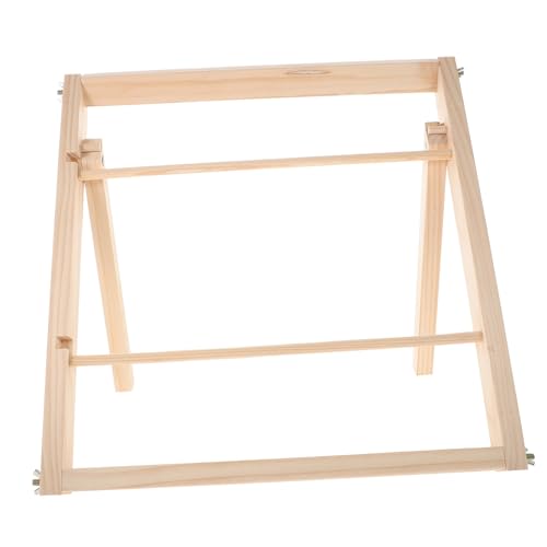 ULDIGI Holzbandhalter Organizer Geschenkband Aufbewahrung Rack für Bastelraum Nähbedarf und Geschenkpapier Robustes Spulenregal für Einfache Sortierung und Zugriff ULDIGI Holzbandhalter Organizer Geschenkband Aufbewahrung Rack für Bastelraum Nähbedarf und Geschenkpapier Robustes Spulenregal für Einfache Sortierung und Zugriff von ULDIGI