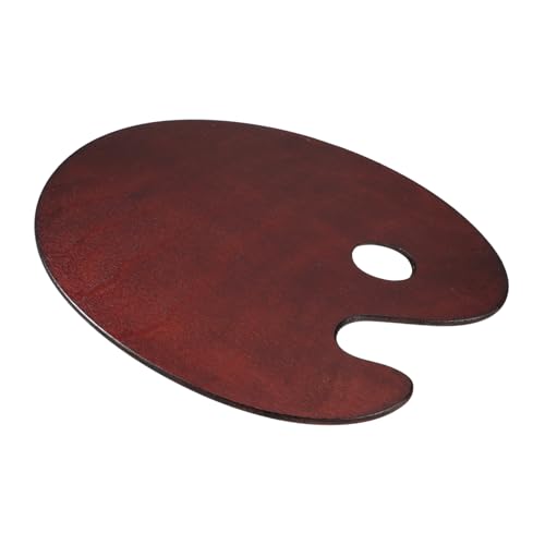 ULDIGI Holzpalette Ölfarben Mischpalette Oval Mittlere Stabile Holzpalette mit Daumenloch für Künstler Geeignet für Öl Wasserfarben Praktische Malpalette für Erwachsene ULDIGI Holzpalette Ölfarben Mischpalette Oval Mittlere Stabile Holzpalette mit Daumenloch für Künstler Geeignet für Öl Wasserfarben Praktische Malpalette für Erwachsene von ULDIGI
