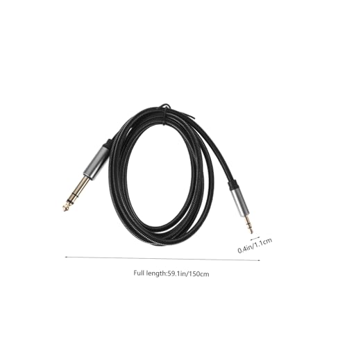 ULDIGI Klinkenkabel Nylon Geflochtenes Stereo Audiokabel Kompatibel mit Kopfhörern Verstärkern Lautsprechern und Mischpulten Störungsfreie Tonübertragung Einfaches Plug And Play ULDIGI Klinkenkabel Nylon Geflochtenes Stereo Audiokabel Kompatibel mit Kopfhörern Verstärkern Lautsprechern und Mischpulten Störungsfreie Tonübertragung Einfaches Plug And Play von ULDIGI