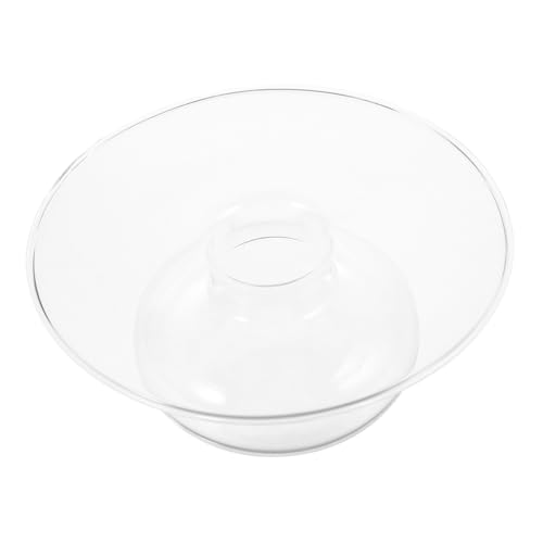 ULDIGI Kreative Hutplatte, dekorative Glasschale mit Trockeneis-Rauch-Effekt, multifunktionale Servierschale für Partys, Vorspeisen und Esstisch-Mittelstücke ULDIGI Kreative Hutplatte, dekorative Glasschale mit Trockeneis-Rauch-Effekt, multifunktionale Servierschale für Partys, Vorspeisen und Esstisch-Mittelstücke von ULDIGI