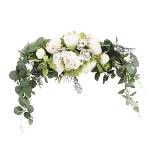 ULDIGI Künstliche Pfingstrosen Wanddeko Weiß Vielseitige Türdekoration und Dekorative Tischblume Natürliche Optik Wetterfest für Wohnraumgestaltung und Romantische Atmosphäre ULDIGI Künstliche Pfingstrosen Wanddeko Weiß Vielseitige Türdekoration und Dekorative Tischblume Natürliche Optik Wetterfest für Wohnraumgestaltung und Romantische Atmosphäre von ULDIGI