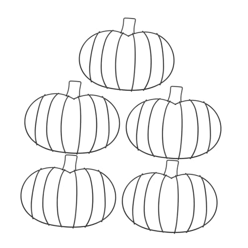 ULDIGI Kürbisförmiger Metallkranzrahmen Herbstliches Drahtgestell für Erntedankfest Halloween Bauernhaus-Dekoration Herbstliche Bastelprojekte Einfache Aufhängung ULDIGI Kürbisförmiger Metallkranzrahmen Herbstliches Drahtgestell für Erntedankfest Halloween Bauernhaus-Dekoration Herbstliche Bastelprojekte Einfache Aufhängung von ULDIGI