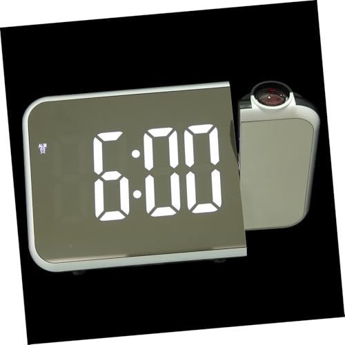 ULDIGI LED Projektionswecker Digital mit Spiegel Display Multifunktionale Elektronische Wecker für Schüler Snooze Funktion Helligkeitsregler für Schreibtisch und Schlafzimmer Schwarz ULDIGI LED Projektionswecker Digital mit Spiegel Display Multifunktionale Elektronische Wecker für Schüler Snooze Funktion Helligkeitsregler für Schreibtisch und Schlafzimmer Schwarz von ULDIGI