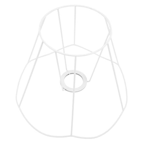 ULDIGI Lampenschirmhalter aus Stabilem Eisen Runder DIY Lampenschirmrahmen Fassung Einfacher Lampenschirmring für Deckenleuchten und Tischlampen Vintage Stil Vielseitig Einsetzbar von ULDIGI