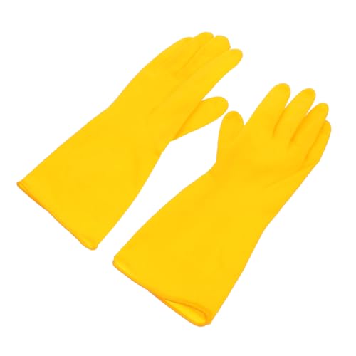 ULDIGI Latex Spülhandschuhe Wiederverwendbar Verlängert Wasserfest Passend für Männer Frauen Vielseitig für Küche Geschirrspülen Reinigung Haushaltsschutz Schützend Unterarm ULDIGI Latex Spülhandschuhe Wiederverwendbar Verlängert Wasserfest Passend für Männer Frauen Vielseitig für Küche Geschirrspülen Reinigung Haushaltsschutz Schützend Unterarm von ULDIGI