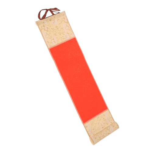 ULDIGI Leere Chinesische Kalligraphie Schriftrolle Blanko papier mit Guter Wasseraufnahme für Pinselmalerei und Tuschmalerei Tragbare Mini hängende Wandrolle für Anfänger und von ULDIGI