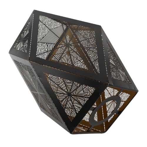 ULDIGI Metall Lampenschirm Ersatzspinnennetz Hohl Ausgeschnitten Robust Für Innen Außen Tischleuchte Halloween Dekoration ULDIGI Metall Lampenschirm Ersatzspinnennetz Hohl Ausgeschnitten Robust Für Innen Außen Tischleuchte Halloween Dekoration von ULDIGI
