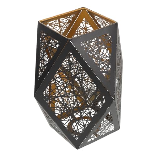 ULDIGI Metall Lampenschirm Hohl Lasergravur Metalllampenschirm Robust Kratzfest Weiche Lichtstreuung Für Wohnzimmer Schlafzimmer Hotel Leicht Montierbar ULDIGI Metall Lampenschirm Hohl Lasergravur Metalllampenschirm Robust Kratzfest Weiche Lichtstreuung Für Wohnzimmer Schlafzimmer Hotel Leicht Montierbar von ULDIGI