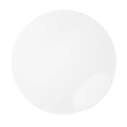 ULDIGI Milchweißer Runder Glasschirm Ersatz Lampenschirm Kugelglas Opal für Deckenleuchte Esszimmer Wohnzimmer Vielseitig Robust Einfache Montage ULDIGI Milchweißer Runder Glasschirm Ersatz Lampenschirm Kugelglas Opal für Deckenleuchte Esszimmer Wohnzimmer Vielseitig Robust Einfache Montage von ULDIGI
