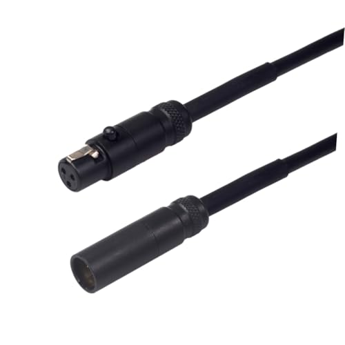 ULDIGI Mini Xlr Polig Mikrofon Verlängerungskabel Männlich zu Weiblich Flexibles Audio Kabel mit Hochfrequenzabschirmung Biegsam Störungsfrei Geeignet für DSLR und Videokameras ULDIGI Mini Xlr Polig Mikrofon Verlängerungskabel Männlich zu Weiblich Flexibles Audio Kabel mit Hochfrequenzabschirmung Biegsam Störungsfrei Geeignet für DSLR und Videokameras von ULDIGI