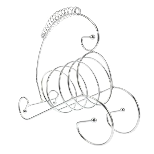 ULDIGI Moderner Weinflaschenhalter aus Edelstahl Dekorativer Einzelner Tisch weinregalständer Robustes Flaschenregal für Wohnzimmer Küche Bar für Weinpräsentation und Geschenk von ULDIGI