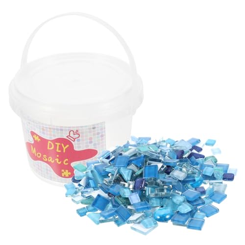 ULDIGI Mosaikfliesen Bunte Glasstücke DIY Basteln Handgefertigte Dekoration für Bad Küche Wohnzimmer Kreative Heimaccessoires von ULDIGI
