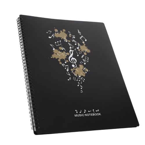 ULDIGI Musikordner für Klaviernoten Organizer mit Transparenten Einsteckhüllen Praktischer Multifunktionaler Sichtbuch notenmappe für Musiker und Performer ULDIGI Musikordner für Klaviernoten Organizer mit Transparenten Einsteckhüllen Praktischer Multifunktionaler Sichtbuch notenmappe für Musiker und Performer von ULDIGI