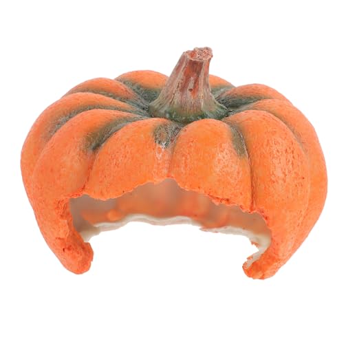 ULDIGI Pumpkin Aquarium Versteck aus Robustem Harz Dekoratives Halloween Fish Cave mit Bequemem Unterschlupf für Garnelen und Fische Verschönerndes Aquarien-deko-Accessoire Verschleißfest ULDIGI Pumpkin Aquarium Versteck aus Robustem Harz Dekoratives Halloween Fish Cave mit Bequemem Unterschlupf für Garnelen und Fische Verschönerndes Aquarien-deko-Accessoire Verschleißfest von ULDIGI