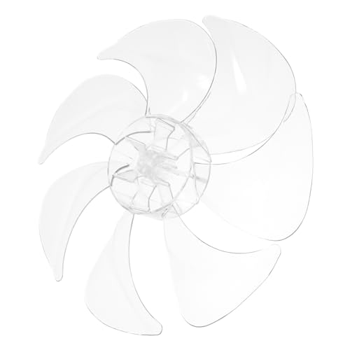 ULDIGI Robuste Kunststoff Lüfterflügel Ersatz für Stand und Tischventilator Design Leiser Betrieb Kompatibel Schnelle Montage Langlebiges Ersatzteil von ULDIGI