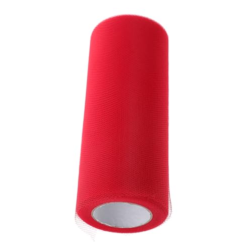ULDIGI Rote Tüllrolle Polyester für Hochzeit Deko DIY Basteln Tutu Party Raum Tischläufer Girlande Geeignet ULDIGI Rote Tüllrolle Polyester für Hochzeit Deko DIY Basteln Tutu Party Raum Tischläufer Girlande Geeignet von ULDIGI
