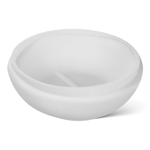 ULDIGI Silikonform für Kerzenhalter DIY Schüsselform für Epoxidharz für Schokoladenbecher und Jelly Cups Robust und Einfach zu Entformen von ULDIGI