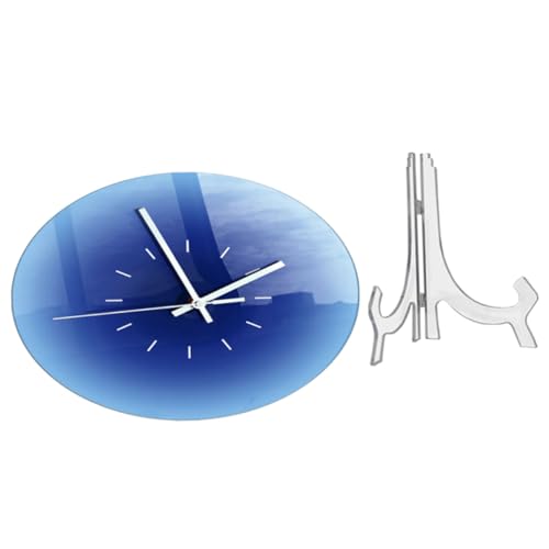 ULDIGI Robuste Acryl-wanduhr Rund Vielseitig Einsetzbar Für Wohnzimmer Schlafzimmer Büro von ULDIGI