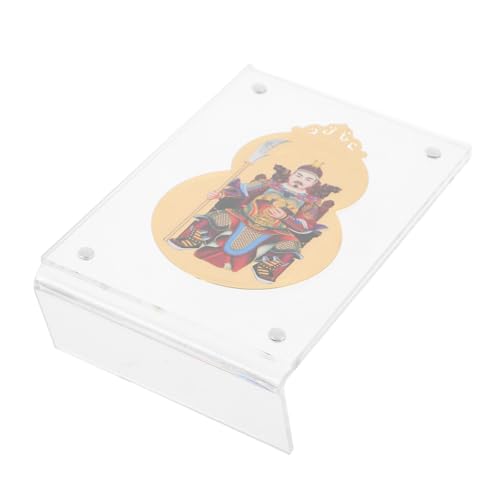 ULDIGI Tai Sui Amulett Karte Bronzefigur Feng Shui Schutzsymbol Glücksbringer Kupfer Gourd Glück Reichtum Tai Sui Chinesisches Neujahr Dekorationen von ULDIGI