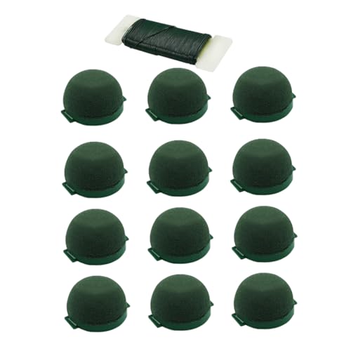 ULDIGI Runder Blumenschaumstoff Für Arrangements Grün Mini-blumenschaumblöcke Weinflaschen-blumenhalter Für Frische Und Künstliche Blumen Party-hochzeits-Dekoration ULDIGI Runder Blumenschaumstoff Für Arrangements Grün Mini-blumenschaumblöcke Weinflaschen-blumenhalter Für Frische Und Künstliche Blumen Party-hochzeits-Dekoration von ULDIGI