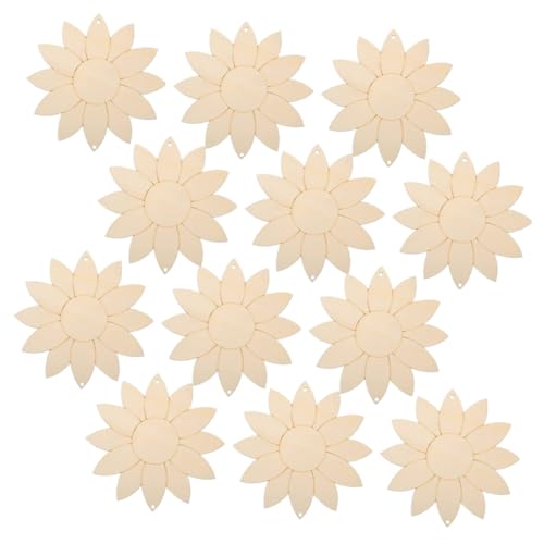 ULDIGI Teiliges Unvollendete Sonnenblumen holzfiguren zum Bemalen Glatte Oberfläche DIY Graffiti Holzausschnitte mit Satinbändern und Robustem Juteseil für Kreative Bastelprojekte ULDIGI Teiliges Unvollendete Sonnenblumen holzfiguren zum Bemalen Glatte Oberfläche DIY Graffiti Holzausschnitte mit Satinbändern und Robustem Juteseil für Kreative Bastelprojekte von ULDIGI