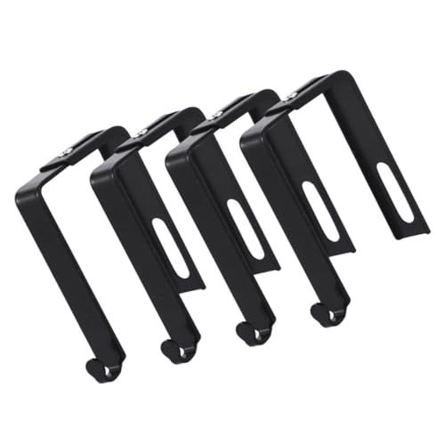 ULDIGI 4stücke Verstellbare Partition-Haken Für Vielseitige Kleine Metallhaken Für Tür Badezimmer Schlafzimmer Und Aufhängen Von Taschen Und Schals von ULDIGI