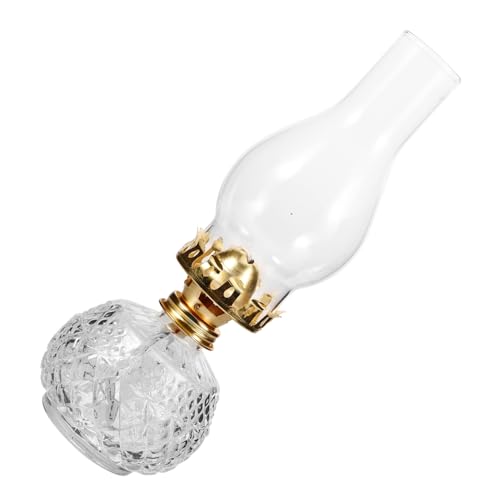 ULDIGI Vintage Glas Öllampe Öl Laterne mit Dickem Glas Hitzebeständig Dekorativ und Praktisch für Wohnzimmer Schlafzimmer Hochzeit Party Notbeleuchtung ULDIGI Vintage Glas Öllampe Öl Laterne mit Dickem Glas Hitzebeständig Dekorativ und Praktisch für Wohnzimmer Schlafzimmer Hochzeit Party Notbeleuchtung von ULDIGI