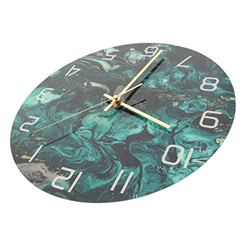 ULDIGI Wanduhr Retro Wanduhren Modern Wohnzimmer Wanduhr Ohne Tickgeräusche Funkuhr Wohnzimmerwanduhr Wanduhr Retro Vintage Wohnzimmeruhr Funkuhr Wanduhr Wanduhr Modern Wohnzimmer von ULDIGI