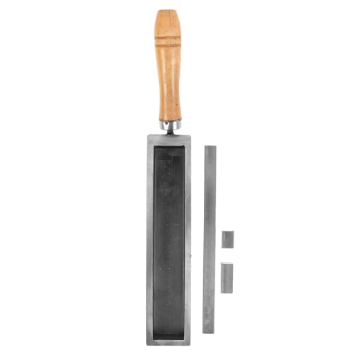 ULDIGI Gusseisen Barren Formen Für Schmelzen Gießen Ergonomischer Holz Griff Präzise Metall Casting Werkzeuge Für Gold Silber Kupfer Aluminium Messing Metalle von ULDIGI