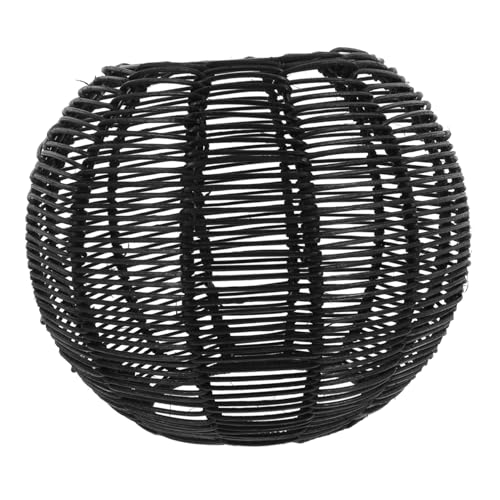 ULDIGI Woven Rattan Lampenschirm Boho Pendelleuchte Zen design für Esszimmer Wohnzimmer Schlafzimmer Warme Atmosphäre Pflegeleicht Vielseitig Einsetzbar Stilvolle Deckenlampe Schwarz ULDIGI Woven Rattan Lampenschirm Boho Pendelleuchte Zen design für Esszimmer Wohnzimmer Schlafzimmer Warme Atmosphäre Pflegeleicht Vielseitig Einsetzbar Stilvolle Deckenlampe Schwarz von ULDIGI