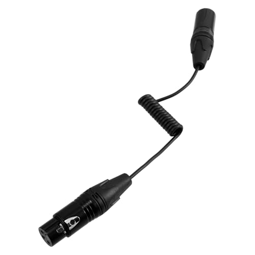 ULDIGI Xlr Mikrofonkabel mit Federzug Männlich zu Weiblich Stabile Mini Xlr stecker Platzsparendes Knotenfreies Audiokabel für Bühne Studio Dj und Aufnahmegeräte ULDIGI Xlr Mikrofonkabel mit Federzug Männlich zu Weiblich Stabile Mini Xlr stecker Platzsparendes Knotenfreies Audiokabel für Bühne Studio Dj und Aufnahmegeräte von ULDIGI