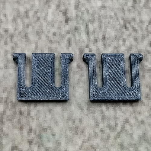 ULEIVA 1 Paar (2 Stck) Ersatz Tastaturfüße Schwarz kompatibel zu Logitech K360 MK360 Tastatur Ersatzteil Tastaturständer Füße Keybord von ULEIVA