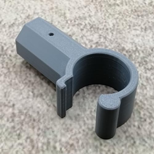 ULEIVA Ersatz Dachfenster Haken Grau kompatibel mit Velux Teleskopstange Fenster Öffner Bedienstange Aufsatz Stangenhaken (Grau) von ULEIVA