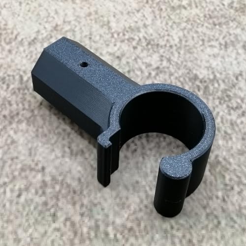 ULEIVA Ersatz Dachfenster Haken Schwarz kompatibel mit Velux Teleskopstange Fenster Öffner Bedienstange Aufsatz Stangenhaken (Schwarz) von ULEIVA