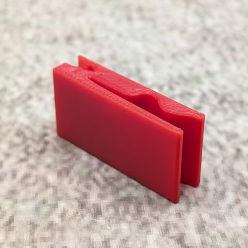 ULEIVA Ersatz Kabelclip Rot kompatibel mit Leifheit Bügeltisch Bügelbrett Clip Kabelhalterung (Rot) von ULEIVA