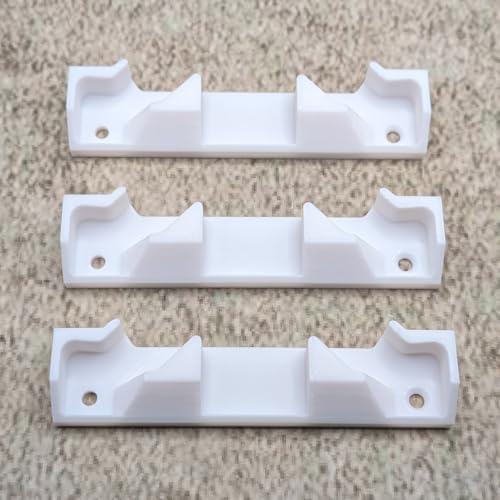 ULEIVA Ersatz Schliessblech 3-er Set Weiss Verschluss Dachfenster verstärkt kompatibel mit Velux 025116 T-G2 (3) von ULEIVA