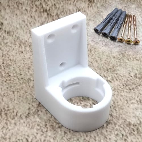 ULEIVA Wandhalterung Weiss kompatibel mit Ecovacs GOAT G1 Mähroboter Halter zu Sender von ULEIVA