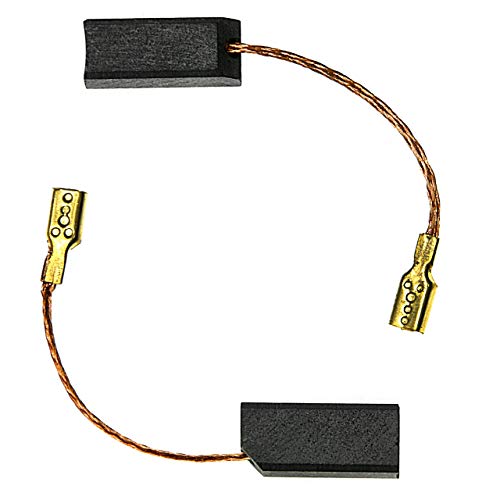 ULFATEC ® Kohlebürsten Motorkohlen FLEX L 1503 VR, L 1506 VR (mit Kabelschuh) 6,3x7x16mm (2160) von ULFATEC